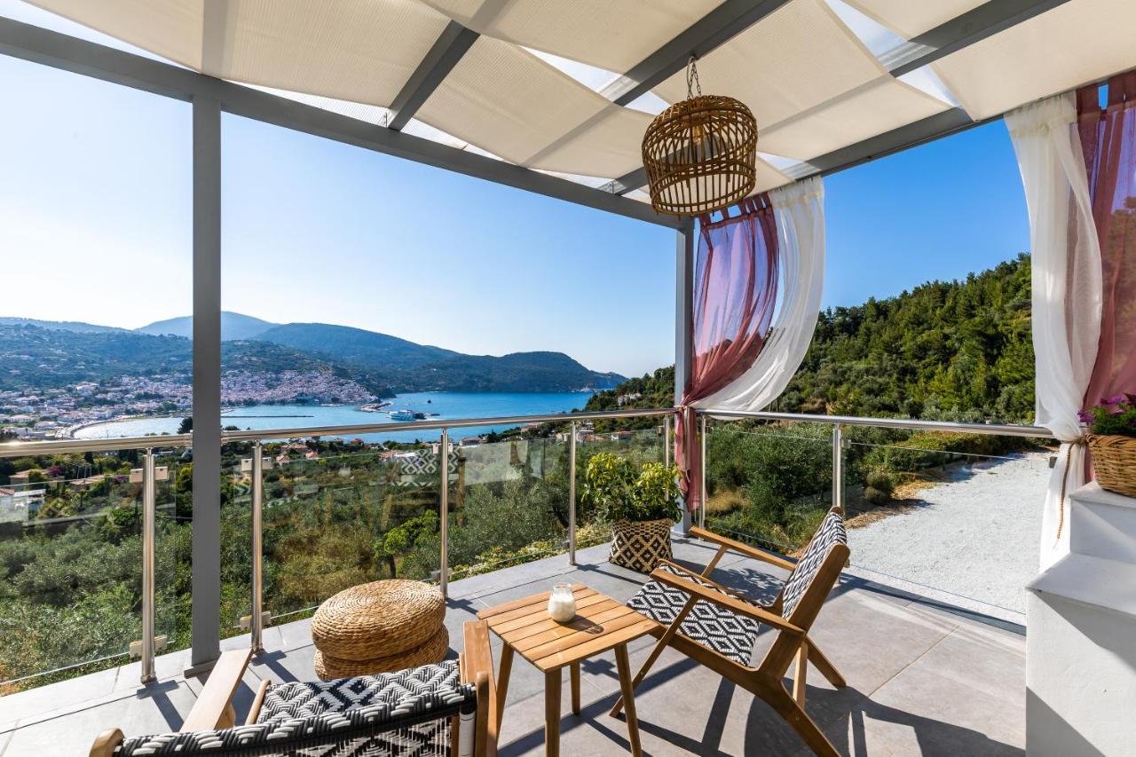 Ninemia Villa In Skopelos Kültér fotó