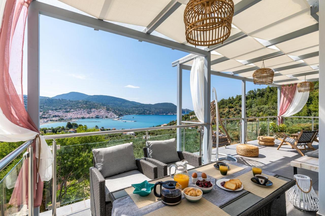 Ninemia Villa In Skopelos Kültér fotó