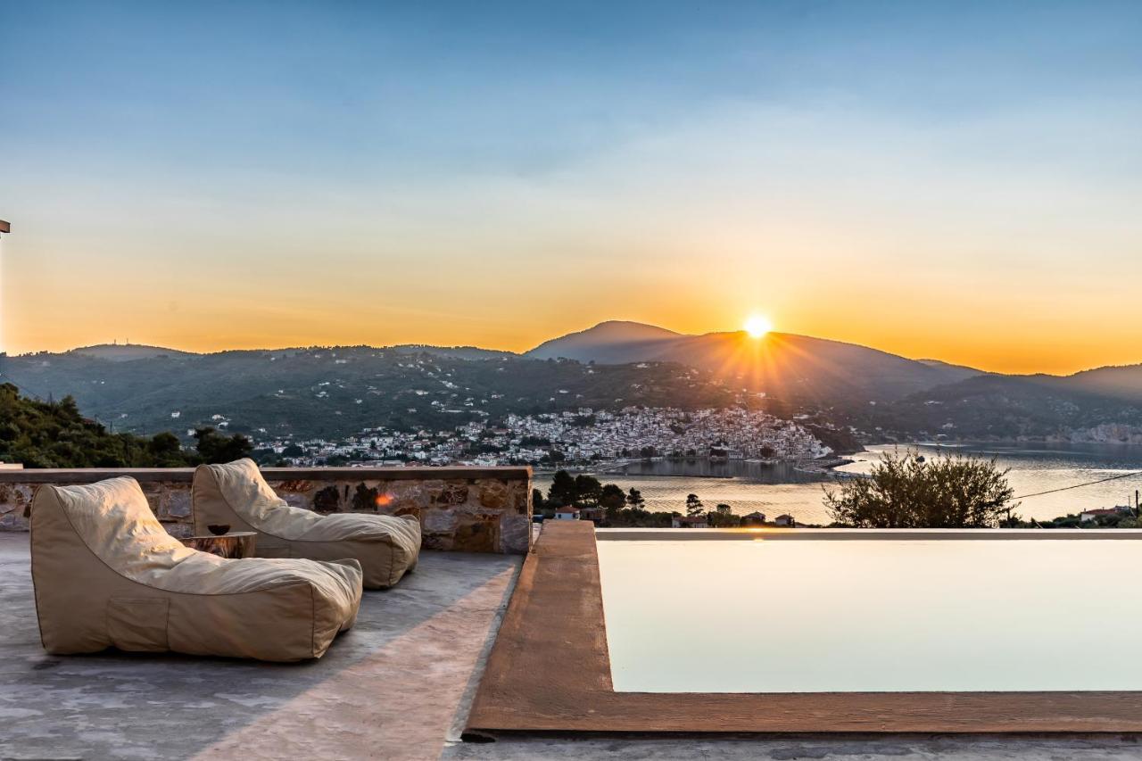 Ninemia Villa In Skopelos Kültér fotó